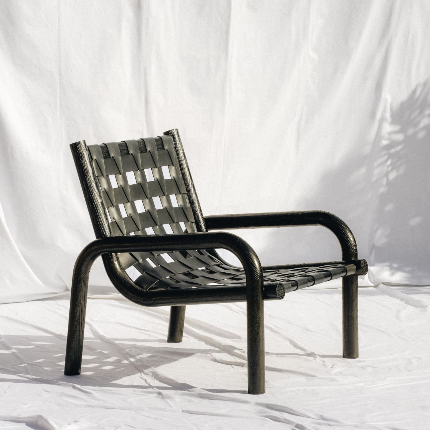 image Ginga Black Oak Armchair 